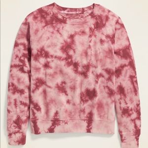 Pink Tie Dye Sweatshirt